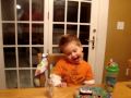 Graham enjoys a brownie