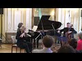 Suite for Flute, Cello & Piano 1st mvmt, Elegie Suite for Flute, Cello & Piano 1st mvmt, Elegie
