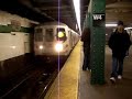 R40 Slant D train & R46 F train at West 4th Street