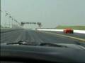 Ultima quarter mile in-car view