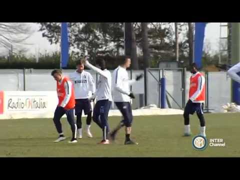 ALLENAMENTI INTER REAL AUDIO 31 01 2015