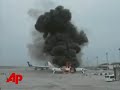 Raw Video of Plane Exploding As Passengers Flee