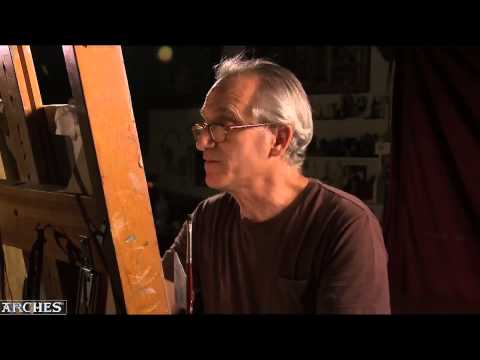 how to do oil painting on paper