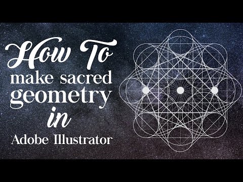 How to make Geometric Shapes in Illustrator (Sacred Geometry)
