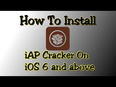 iap - PLEASE READ*** Hey guys, in this video I show you how to get iAP Cracker on iOS 6, iOS 6.0.1, iOS 6.1 and iOS 6.1.2. You must watch all of it otherwise yo...