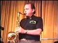 Stan Getz performing at The Pete Candoli Tribute, 1990