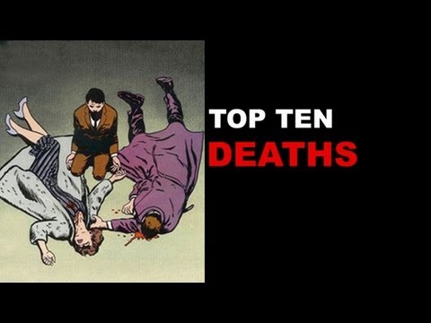 comic book - Top Ten Comic Book Deaths! Supurbia #4, host Grace Randolph's original comic book from BOOM Studios, is hitting shelves this week! And someone dies! To pay t...
