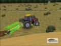 simtractor claasfarm fiat 70 66 dt ploughing