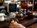 making chinese Oolong tea 1 of 2