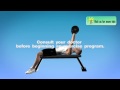 Lying Triceps Pressdown Workout on Bench