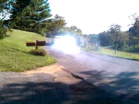 Burnout try the carb out .