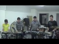 Huracán, cuarteto de percusión