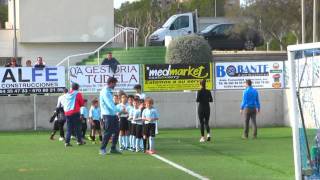 Se presentaron los chicos del CF Foietes Benidorm a su afición (Incluye video completo de la present