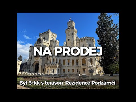 Video Prodej bytu 3+kk s terasou  o celkové výměře cca. 95 m², v centru Hluboké nad Vltavou