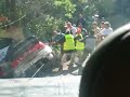 Rescate accidente Companc rally Catalunya 2007 Rescate accidente Companc rally Catalunya 2007
