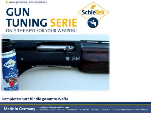 Čistící a mazací přípravek na zbraně Gun Tuning 2 v 1, SchleTek