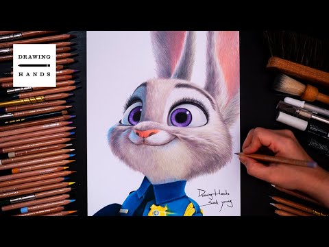 video-linktoworks-Drawing Zootopia - Judy Hopps [Drawing Hands] - YouTube