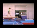 Dernier vidéo de gymnastique - Claudie 12 ans