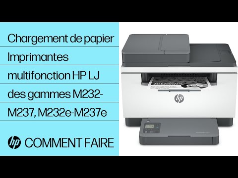 Déballer et configurer les imprimantes HP LaserJet MFP M232-M237