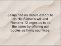 Are You A Living Sacrifice? Are You A Living Sacrifice?