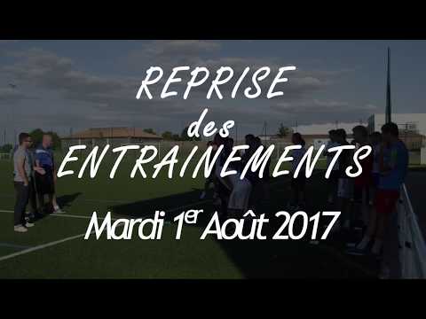 Premier entraînement saison 2017-2018 !