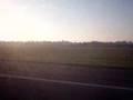 Take off from Manchester Airport