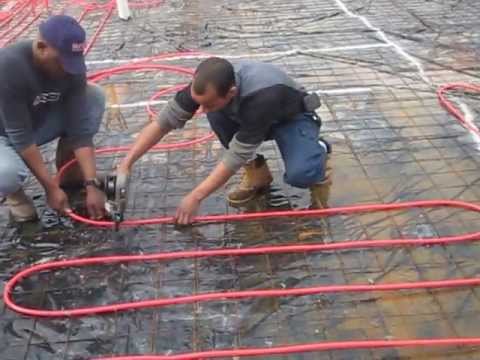 how to fasten pex tubing