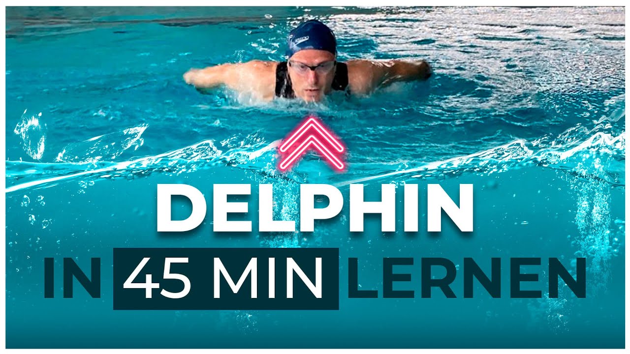 Lektion 19: DELPHIN Schwimmen LERNEN in weniger als 45 MINUTEN! [400m Übungen]