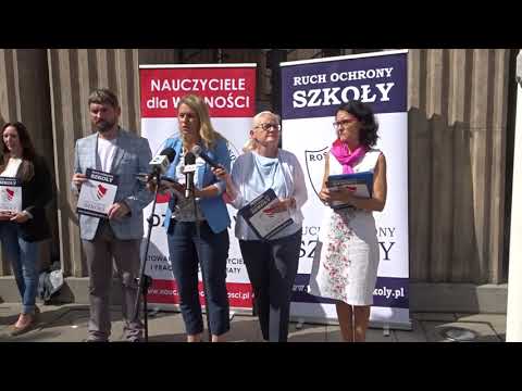 [TYLKO U NAS] M. Czarnik: Ruch Ochrony Szkoły jest akcją społeczną rodziców i nauczycieli, którzy dostrzegają sporo zagrożeń, między innymi w nadchodzącym roku szkolnym