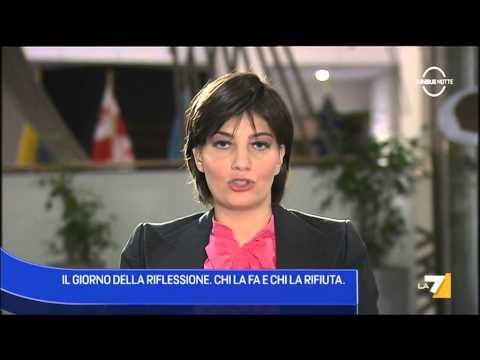 Omnibus Notte - IL GIORNO DELLA RIFLESSIONE. CHI LA FA E CHI LA RIFIUTA. Omnibus Notte - IL GIORNO DELLA RIFLESSIONE. CHI LA FA E CHI LA RIFIUTA.