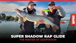 Видео: Воблер за щука Rapala Super Shadow Rap Glide