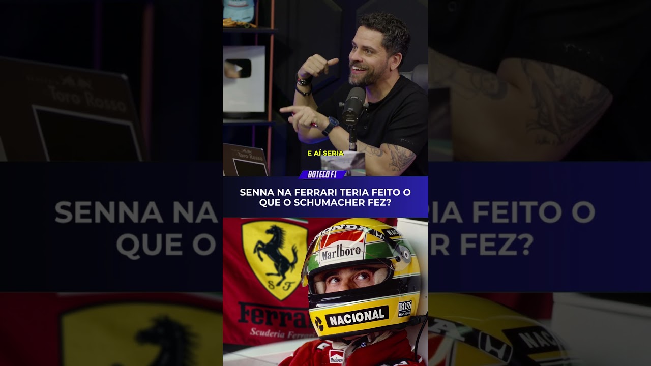 E SE AYRTON SENNA TIVESSE IDO PRA FERRARI? 🇧🇷🐎