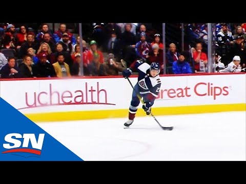 Ryan Graves Launches Absolute Rocket Just After Stepping Onto The Ice