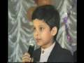 Shatanik Bose,s/o Supriya Bose of Mirakkel singing