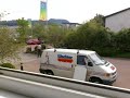 Trans-o-Flex fahrer skatet Trans-o-Flex fahrer skatet