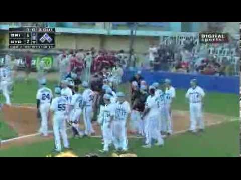 Baseball Fight - Brisbane Bandits vs Sydney Blue Sox - The Australian Baseball League