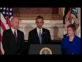 the president spoke of gratitude towards all those that helped in oklahoma after it was hit by a two-mile wide tornado. read more on this story here: http://...