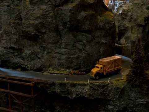 Camión de madera modelismo - Homemade truck. scratchbuilt. Camiones construidos a mano basados en el sistema Faller.