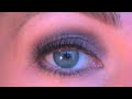Fiery Violet Night Eyes