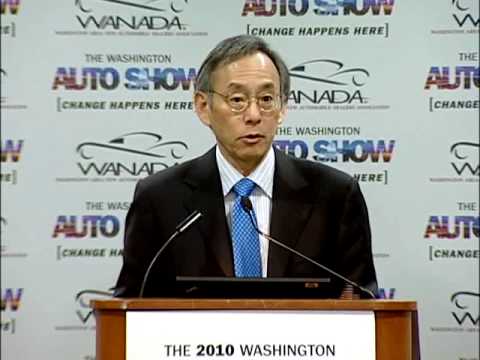 Secretary Chu Speaks at the 2010 Washington Auto Show