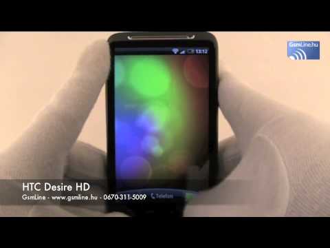 HTC Desire HD teszt vide�