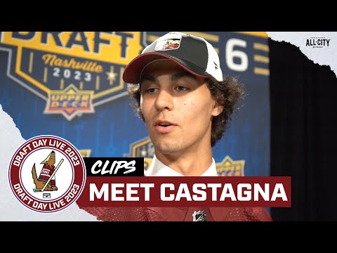 Meet Arizona Coyotes 2023 NHL Draft Pick Jonathan Castagna
