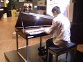 Japanese pianist playing Super Mario live at exhibition