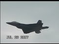 The F-22 raptors at the Oshkosh 07 airshow