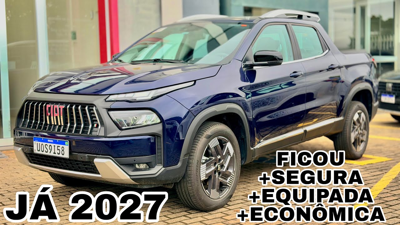 REVIEW E AVALIAÇÃO MECÂNICA NOVA FIAT TORO VOLCANO HÍBRIDA 2027 | PONTOS POSITIVOS E NEGATIVOS!!