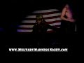 recording artist zhana sanders performs cafe con alegria.  the #1 club smash remixed and produced by dj tony moran.  www.militarymadnessnight.com
