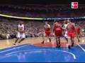 Chris Webber rips Chicago&rsquo;s Andres Nocioni&sbquo; then runs the fl