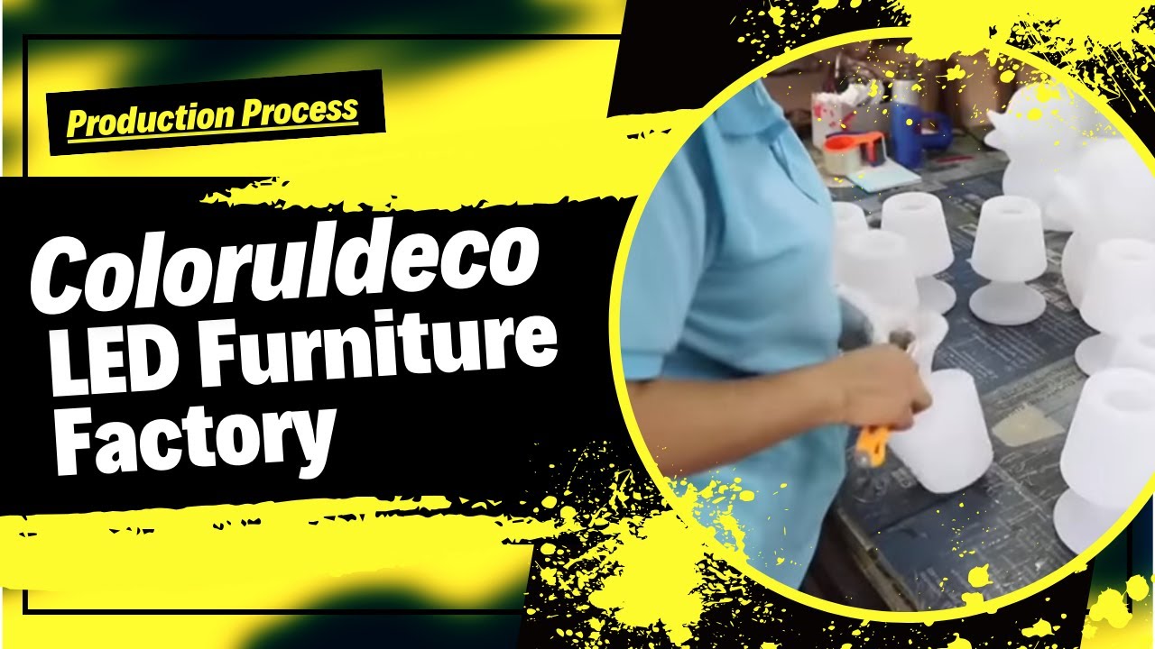 Aatmospheres LED Furniture of production process video