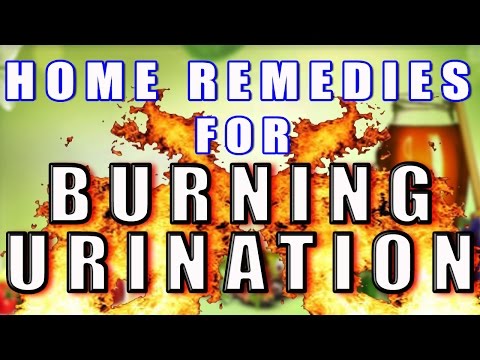 how to relieve burning urination