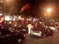 Turkler Çek maçindan sonra champs élysées yi yaktilar!